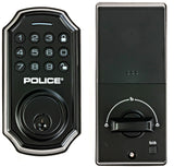 POLICE Keyless Entry Door Lock with Keypad Smart Deadbolt