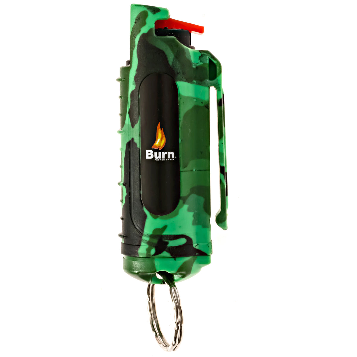Burn Pepper Spray Keychain for Self Defense Max Strength OC Spray