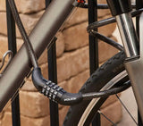 POLICE Bike Lock Cable Combination Bicycle Lock Cable Lock