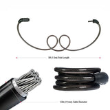 POLICE Bike Lock Cable Combination Bicycle Lock Cable Lock