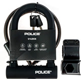 police u lock bike lock scooter lock with cable