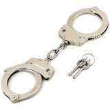 POLICE Handcuffs Law Enforcement Professional Silver