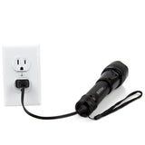 POLICE Stun Gun 1109 Max Volt Rechargeable LED Flashlight