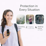 Burn Pepper Spray for Self Defense with Belt Clip - Police Strength OC Spray - 1.35 fl oz Black