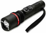 POLICE Stun Gun 305 - Max Voltage Rechargeable With LED Flashlight - Black