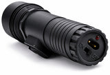 POLICE Stun Gun 305 - Max Voltage Rechargeable With LED Flashlight - Black