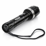 POLICE Stun Gun 8810 - Max Voltage Heavy Duty Metal With Zoom LED Flashlight