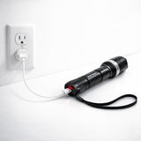 POLICE Stun Gun 8810 - Max Voltage Heavy Duty Metal With Zoom LED Flashlight