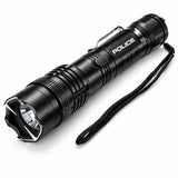 POLICE Stun Gun 1158 - Max Voltage Metal Rechargeable With LED Flashlight