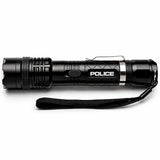 POLICE Stun Gun 1158 - Max Voltage Metal Rechargeable With LED Flashlight