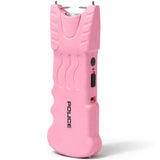 POLICE Stun Gun 916 - Max Voltage Rechargeable With LED Flashlight - Pink