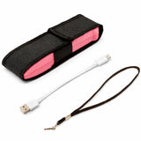 POLICE Stun Gun 916 - Max Voltage Rechargeable With LED Flashlight - Pink