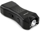 POLICE Stun Gun 618 - Max Voltage Mini Rechargeable With LED Flashlight - Black