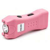 POLICE Stun Gun 618 - Max Voltage Rechargeable With LED Flashlight - Pink