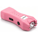 POLICE Stun Gun 618 - Max Voltage Rechargeable With LED Flashlight - Pink