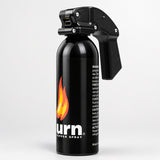 Burn Pepper Spray Self Defense - Max Strength OC Spray - Heavy Duty Home Defense Security Fogger - 20 fl oz
