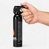 BURN Pepper Spray Self Defense Fogger - Max Strength Heavy Duty OC Spray in Portable Fire Master Canister - 10 fl oz