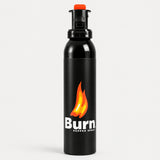 BURN Pepper Spray Self Defense Fogger - Max Strength Heavy Duty OC Spray in Portable Fire Master Canister - 10 fl oz