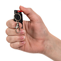 Burn Pepper Spray for Self Defense 1/2oz Keychain Case