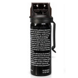 Burn Pepper Spray for Self Defense with Belt Clip - Police Strength Heavy Duty OC Spray - 3.7 fl oz Black