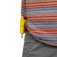 Burn Pepper Spray Self Defense 1/2oz Keychain Case Yellow