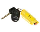 Burn Pepper Spray Self Defense 1/2oz Keychain Case Yellow