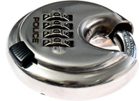 Police Combination Padlock Keyless 4 Digit Heavy Duty Lock