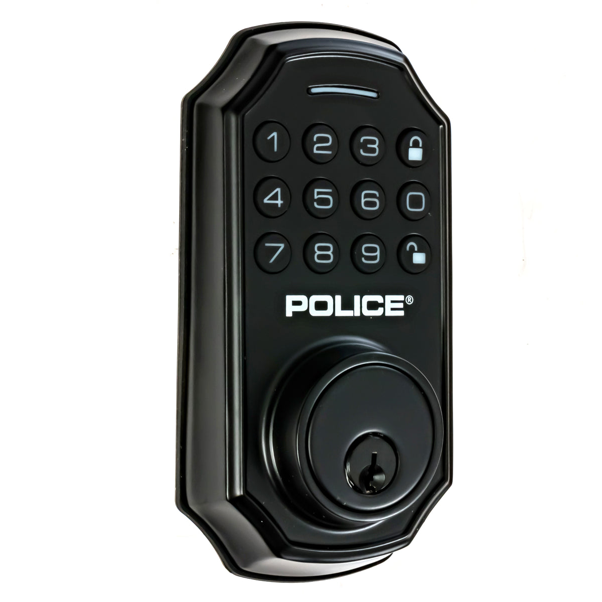 Police Surelock Police Keyless Entry Door Lock with Keypad - Smart Deadbolt Lock