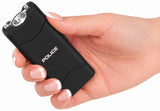 POLICE Stun Gun 801 - Max Voltage Rechargeable With LED Flashlight - Black