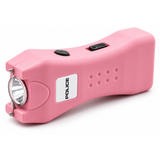 POLICE Stun Gun 618 - Max Voltage Rechargeable With LED Flashlight - Pink