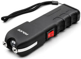 POLICE Stun Gun 928 - Max Voltage Rechargeable With LED Flashlight - Black