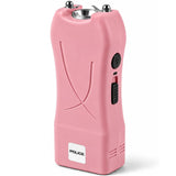 POLICE Stun Gun 398 - Max Voltage Rechargeable With LED Flashlight - Pink