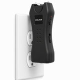 POLICE Stun Gun 618 - Max Voltage Mini Rechargeable With LED Flashlight - Black