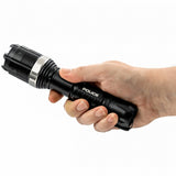POLICE Stun Gun 8810 - Max Voltage Heavy Duty Metal With Zoom LED Flashlight