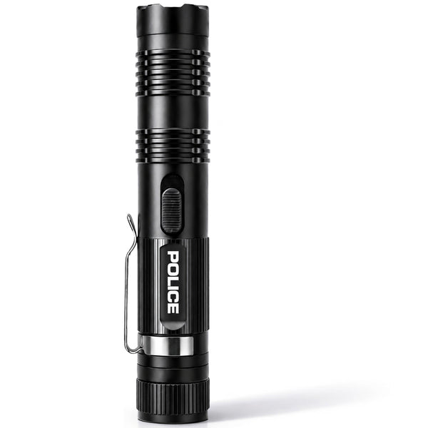 aluminum rechargeable led flashlight with built-in stun gun ZAP Light 1M Police Stun Gun Flashlight -