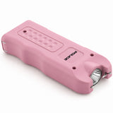 POLICE Stun Gun 628 - Max Voltage Rechargeable With LED Flashlight Siren Alarm- Pink