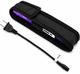 POLICE Stun Gun M12 - Max Voltage Metal Rechargeable With LED Flashlight - Purple
