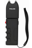 POLICE Stun Gun 928 - Max Voltage Rechargeable With LED Flashlight - Black