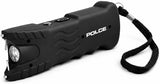 POLICE Stun Gun 916 - Max Voltage Rechargeable With LED Flashlight - Black