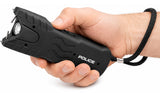 POLICE Stun Gun 916 - Max Voltage Rechargeable With LED Flashlight - Black