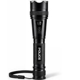 POLICE Stun Gun 1109 - Max Voltage Heavy Duty Metal Rechargeable With LED Flashlight