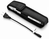 POLICE Stun Gun M12 - Max Voltage Metal Rechargeable With LED Flashlight - Grey
