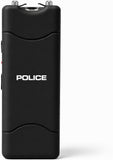 POLICE Stun Gun 801 - Max Voltage Rechargeable With LED Flashlight - Black