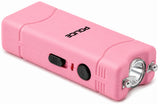 POLICE Stun Gun 801 - Max Voltage Rechargeable With LED Flashlight - Pink
