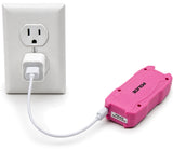 POLICE Stun Gun 1901 - Max Voltage USB Rechargeable With LED Flashlight - Pink