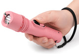 POLICE Stun Gun 305 - Max Voltage Rechargeable With LED Flashlight - Pink