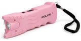 POLICE Stun Gun 916 - Max Voltage Rechargeable With LED Flashlight - Pink