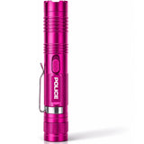 POLICE Stun Gun M12 - Max Voltage Metal Rechargeable With LED Flashlight - Pink