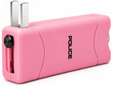 POLICE Stun Gun 801 - Max Voltage Rechargeable With LED Flashlight - Pink
