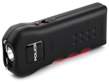 POLICE Stun Gun 512 - Max Voltage Mini Rechargeable With LED Flashlight - Black